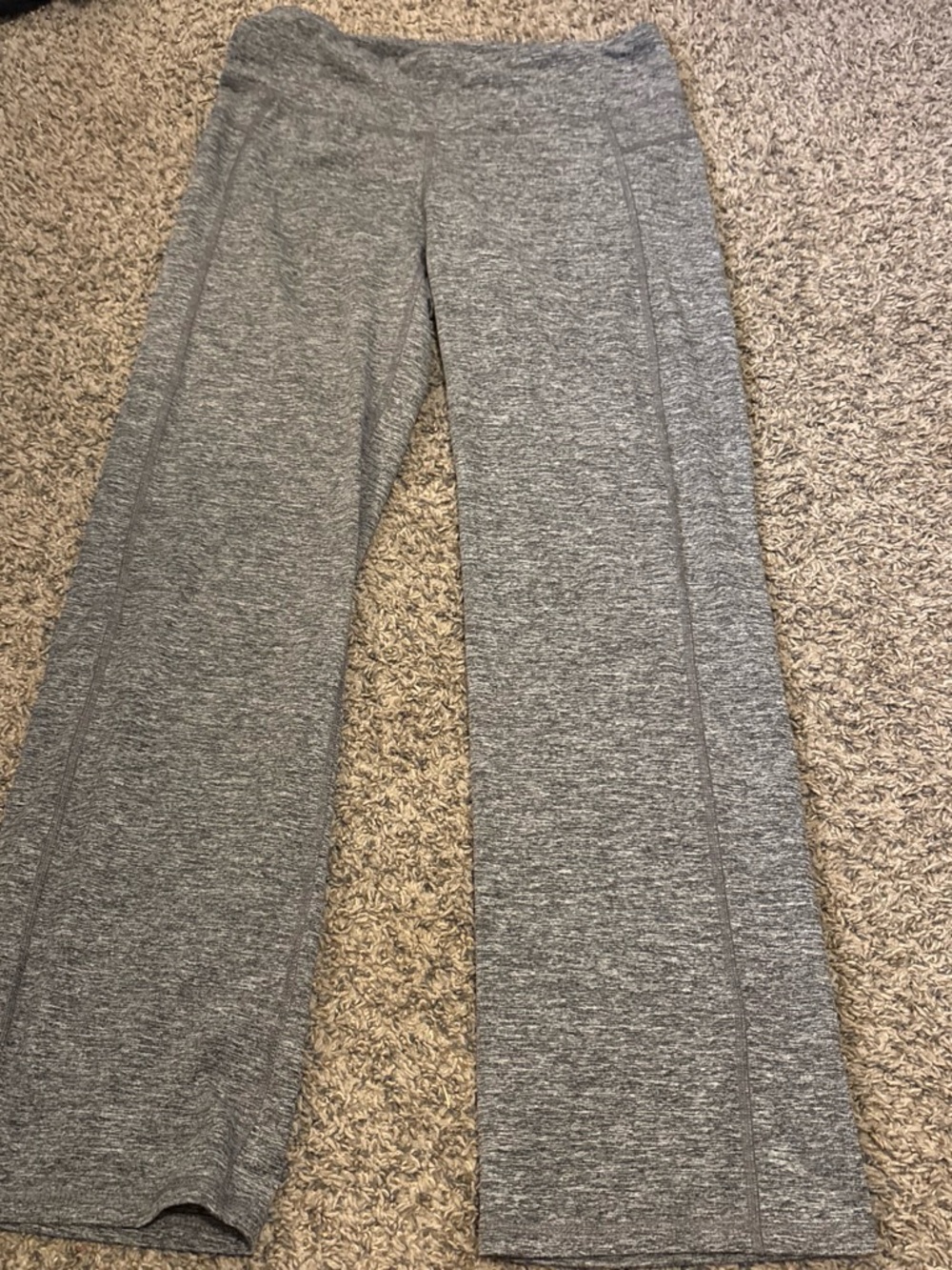 Gray Champion Stretch Bootcut Yoga Pants